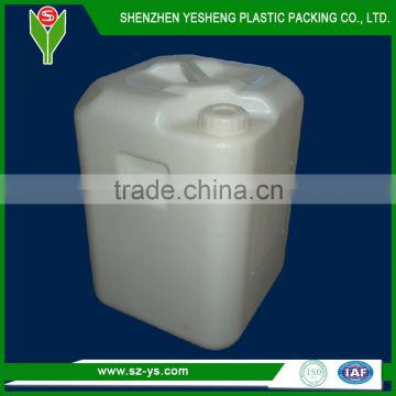 black plastic container with lid and 20kg plastic container