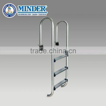 Mu series Mirror Polishing with non-trace ladder stainless steel pool ladder pool slide ladder pool ladder,easy set pool ladders
