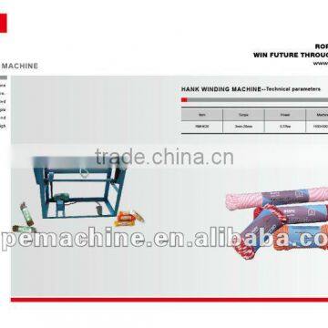 Semi-automatic Rope Hank winding machine