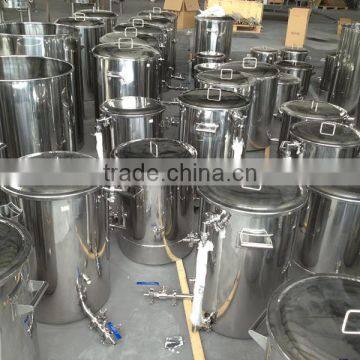 Customize Stainless Steel mash tun /beer equipment with lid for sale