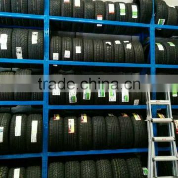 convenient tools tyre display rack for warehouse