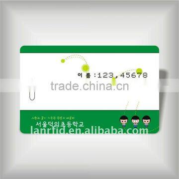 ISO approved rfid bus smart card