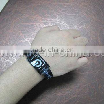 Flexible Fabric RFID Cashless Wristbands With NTAG203/213/216 Chip photo-2