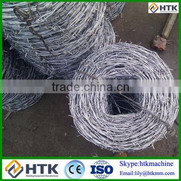 BWG16 Single Electric Galvanzied Barbed Wire(Anping HTK Factory) photo-2