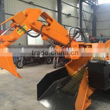 Mini Tunnel Muck Wheel Loader Coal Mine Excavator Price photo-6