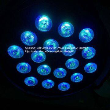 Nightclub Special Effects Disco Stage Light Pro-Light 18PCS*10W rgbw LED PAR Light