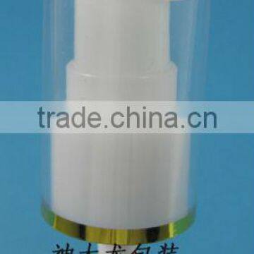 20/410 Aluminum pump for PP cream bottle Cosmetic treatment cream pump,metal treatment pump