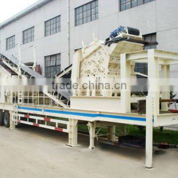 Low Power Consumption Mobile Impact Crusher With Competitive Price