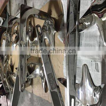 Stainless Steel Boat Anchor Polished A Bruce Anchor photo-6