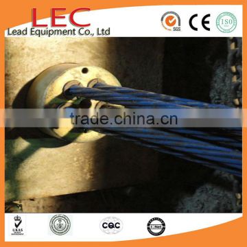 Metal Construction Material Tensioning Post Anchorage