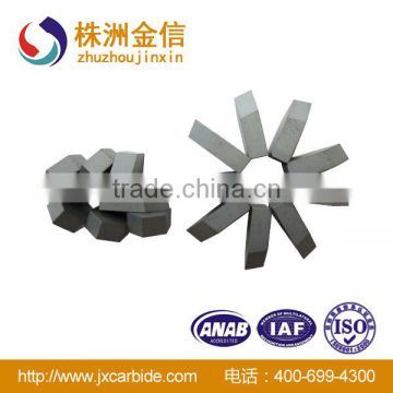 K10/YG6 Cemented carbide Flexible brazed carbide tips for drill head