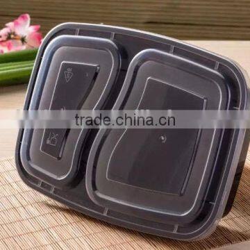 Why Choose 2 Compartment Microwavable Plastic pp Food Container photo-2