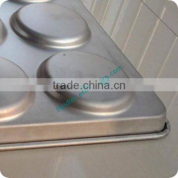 One-stage Molding15 Grooves Customized Bread Baking Teflon Non-Stick Coated Hamburger Bun Tray photo-5