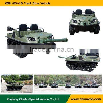 XBH 6X6-1B 6 wheels Track Drive Vehicle 6 wheels atv