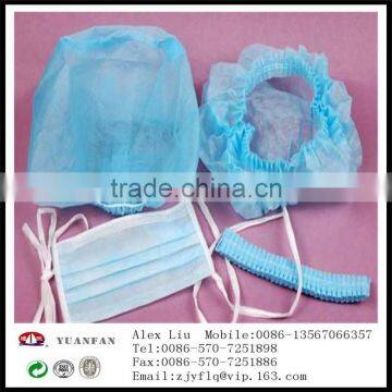 pp spun-bonded non-woven used in nonwoven Masks and non woven medical cap