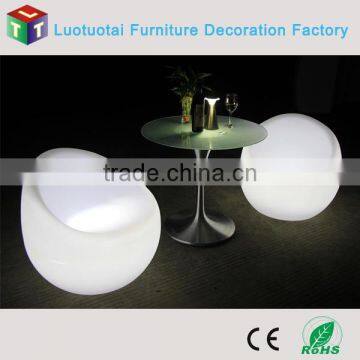 led bar chair/rechargeable battery operated RGBW color change illuminated bar stool chairs