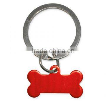 Hot Selling Cheap Bone Shaped Keychain Aluminum Keychain
