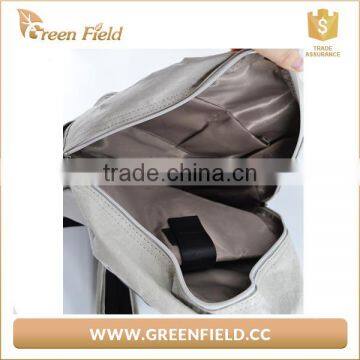 Hot Selling Street Style Washable Kraft Paper Backpack Grey Paper Backpack