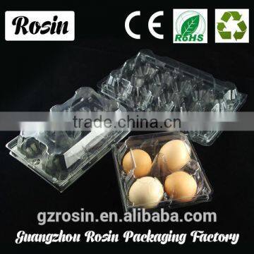 Factory Price wholesale Custom Clear Transparent Blister Plastic Egg Tray