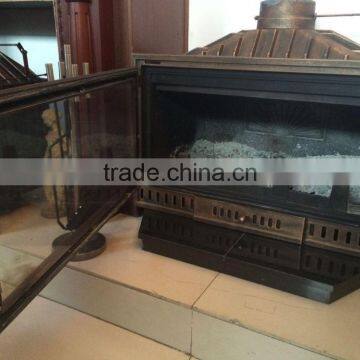 15KW Large Antique Cast Iron Wood Burning Fireplace Inserts HS-X9L photo-3