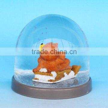 Custom Animals Series Bear Plastic Snowball photo-3