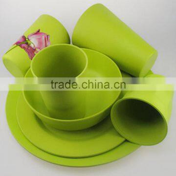 Health Material Advertising Pro-environment Bamboo Fiber Tableware photo-2
