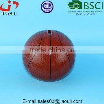 Ceramic Basketball Money Box Coin Bank for Kids photo-2