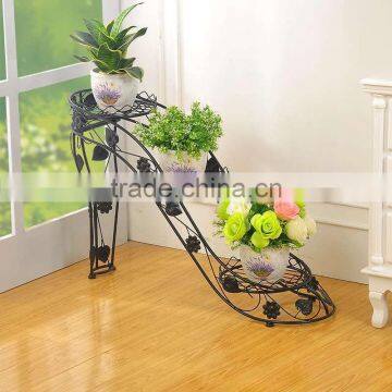 2016 Custom High-heeled Shoes Shape Iron Decoration Flower Display Stand photo-4