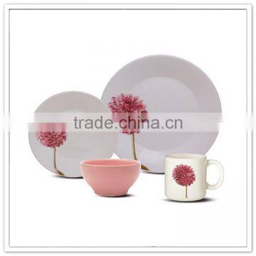 Cheap Price on Sale Square 24/12pcs Melamine New Design Dinner Set photo-2