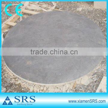 Round table limestone veneer