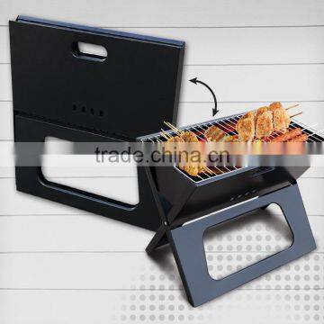 Hot sale X-style folding portable charcoal bbq grill / GB-102A