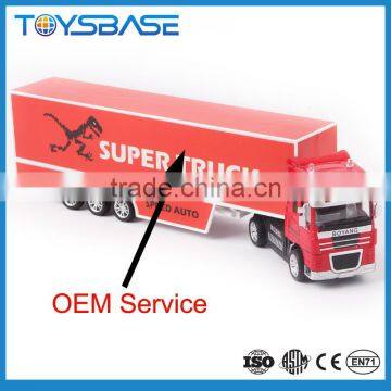 Free Promotion Product Customized Logo OEM Designed Custom Alloy Model Truck Diecast Toy Car photo-2