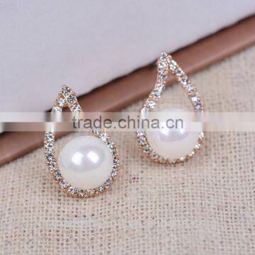 China Factory Earrings Wholesale Hot Sale Women Charm Pearl Earring photo-3