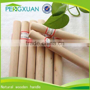 natural wooden shovel handle taper end