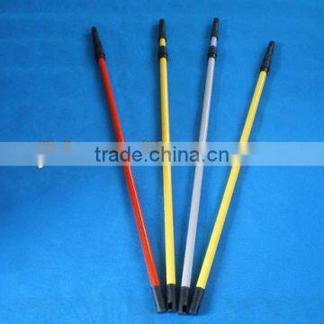 Telescopic extension pole spinning mop with bucket