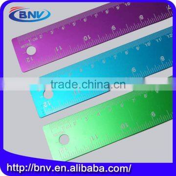 Wholesale 15cm 30cm Custom Office Aluminium Metal Ruler photo-2