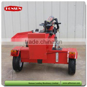 Qingdao Honsun Split Blade Protected Horizontal and Vertical China Screw 50 Ton Log Splitter With Diesel Engine