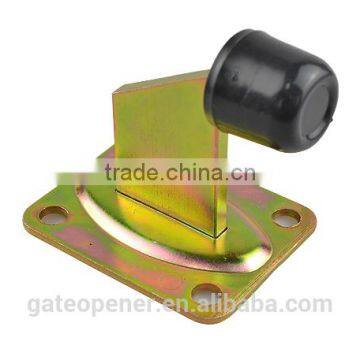 Sliding Gate Use Tracks And Wheels Installed On The Concrete Floor photo-5