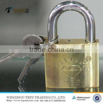 solid brass padlock with good quality