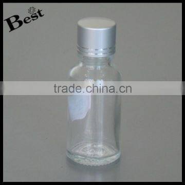 15ml 20ml 50ml Clear Glass Essential Oil Bottle With Aluminum Cap photo-3