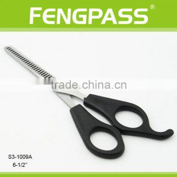 S3-1009A 6-1/2" Inch 2CR13 Stainless Steel With PP Handle Professional Barber Haircutting Scissor Both Side Thinning Scissors