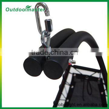 Orange Hanging Chaise Lounge Chair Arc Stand Air Porch Swing photo-5