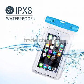 Diving and Swimming Waterproof Phone Bag Clear Touchable Material photo-6