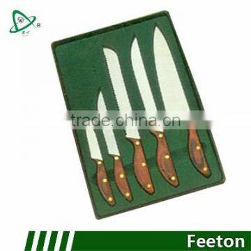 6pcs knife set in window box