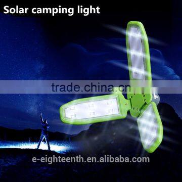 2016 practical factory price outdoor highlight rechargeable battery hanging foldable emergency solar lantern camping out light