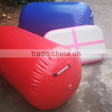 New Fashion High Quality Inflatable Air Roll Gymnastic Inflatable Air Barrel for Sale photo-3