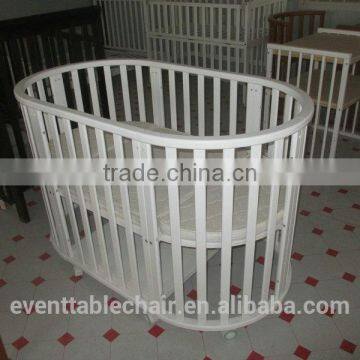 Popular Solid Beech Wood Multifunction Baby Cribs Children Bed photo-5