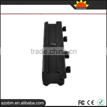 D0011 Aluminum Alloy 11mm to 21mm Gun Mount Rail Weaver Adaptor photo-4