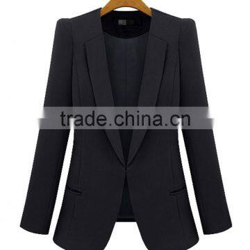 2016 Wholesale Slim Leisure Ladies Blazers Designs for Women photo-4