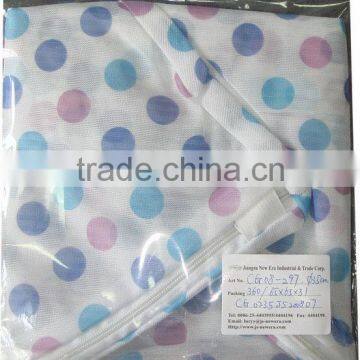 Eyelet Fabric printed Wash bags